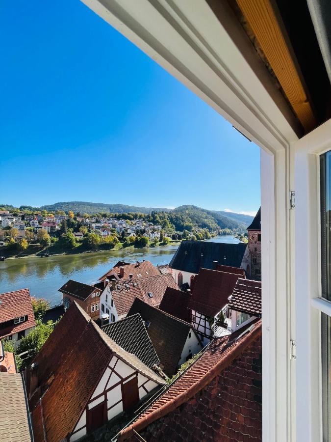 Natur Und Neckarblick Bei Heidelberg Hirschhorn Zewnętrze zdjęcie