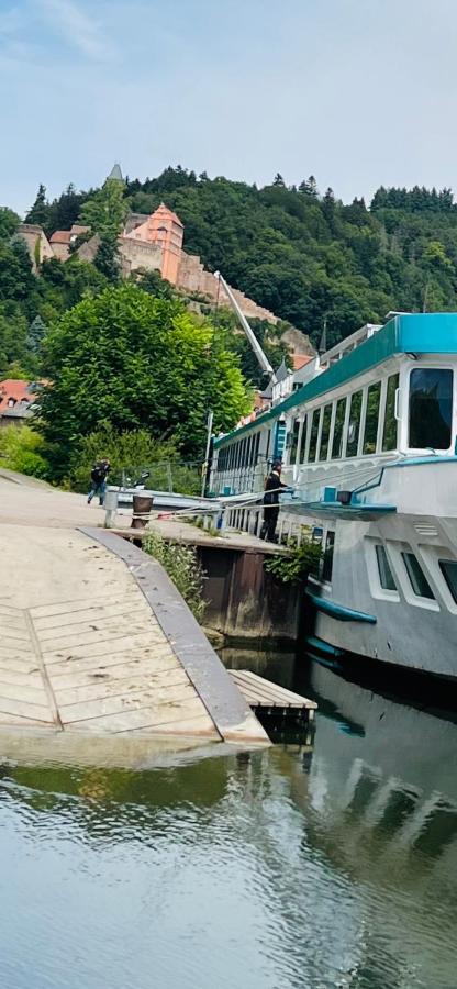 Natur Und Neckarblick Bei Heidelberg Hirschhorn Zewnętrze zdjęcie